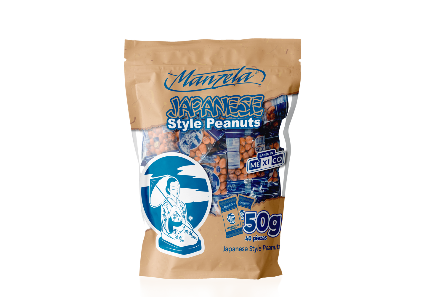 Manzela- Cacahuate Japones Pinatero 20gr 1 / 50ct
