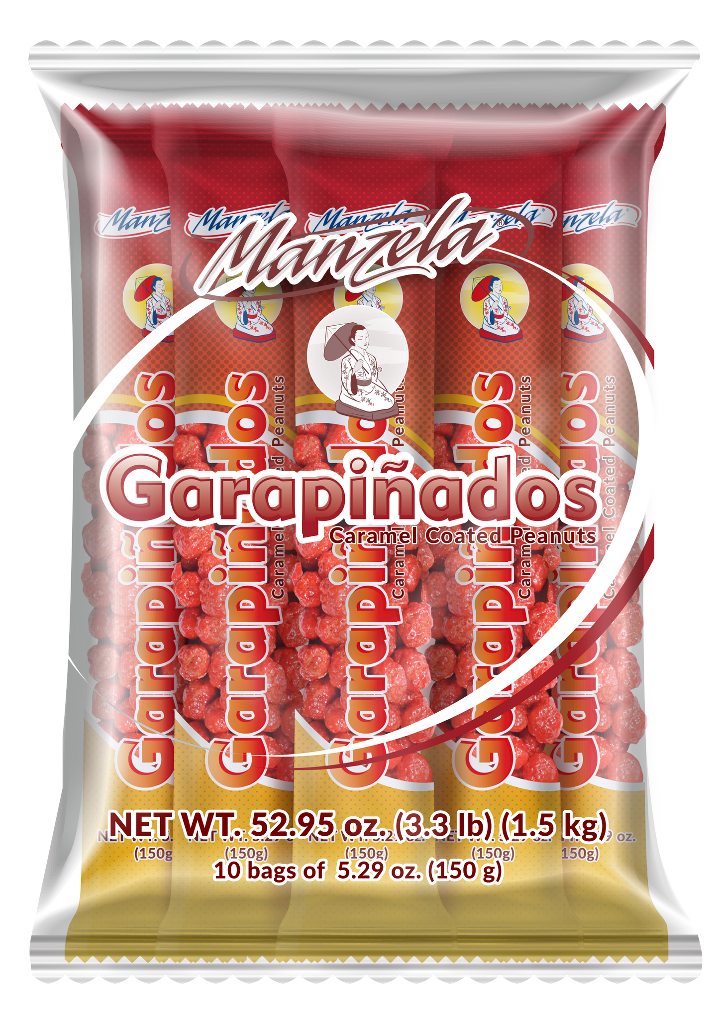 Manzela- ManzeGarapiñado 80gr 1 /10ct