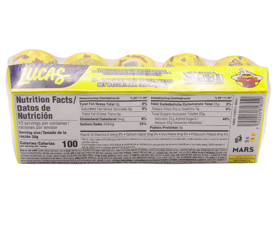 Lucas Bomvaso Tamarindo 1 / 10 ct