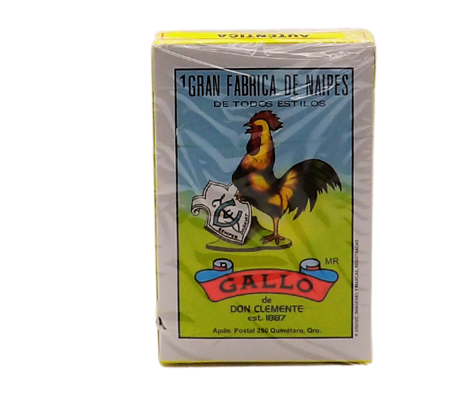 Baraja de Loteria "Gallo"