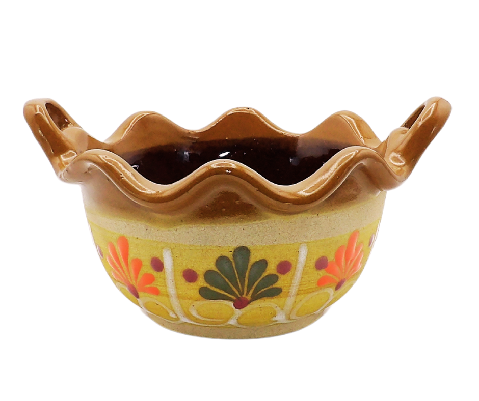 Cazuela Arenosa Grande Con Ondas