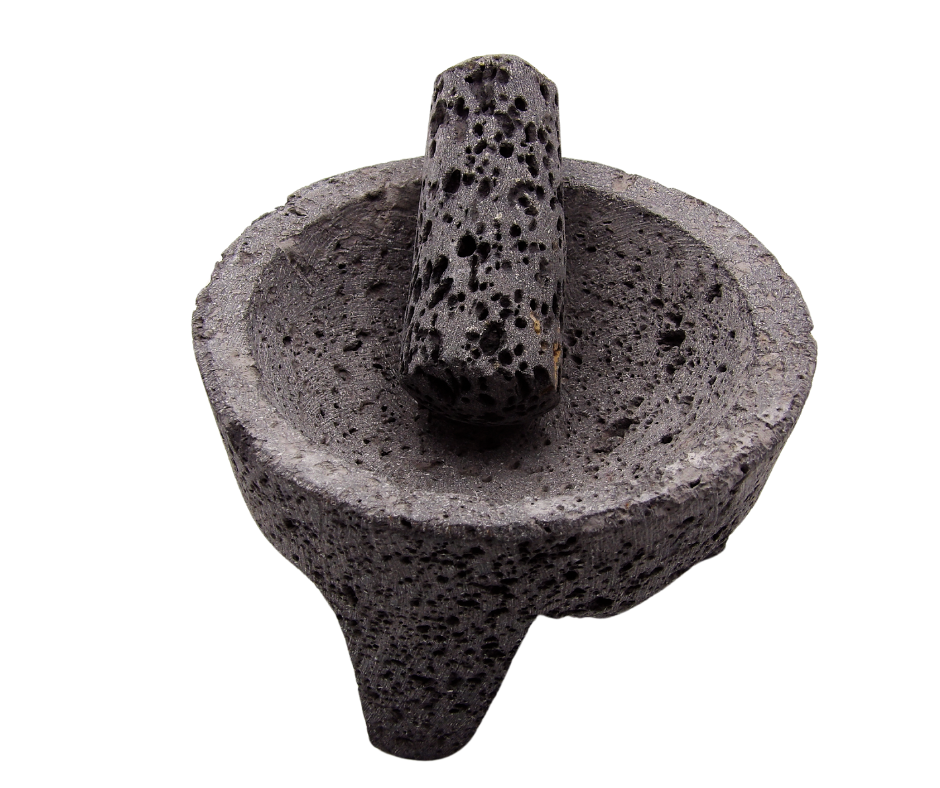 Molcajete de Piedra Negra # 5