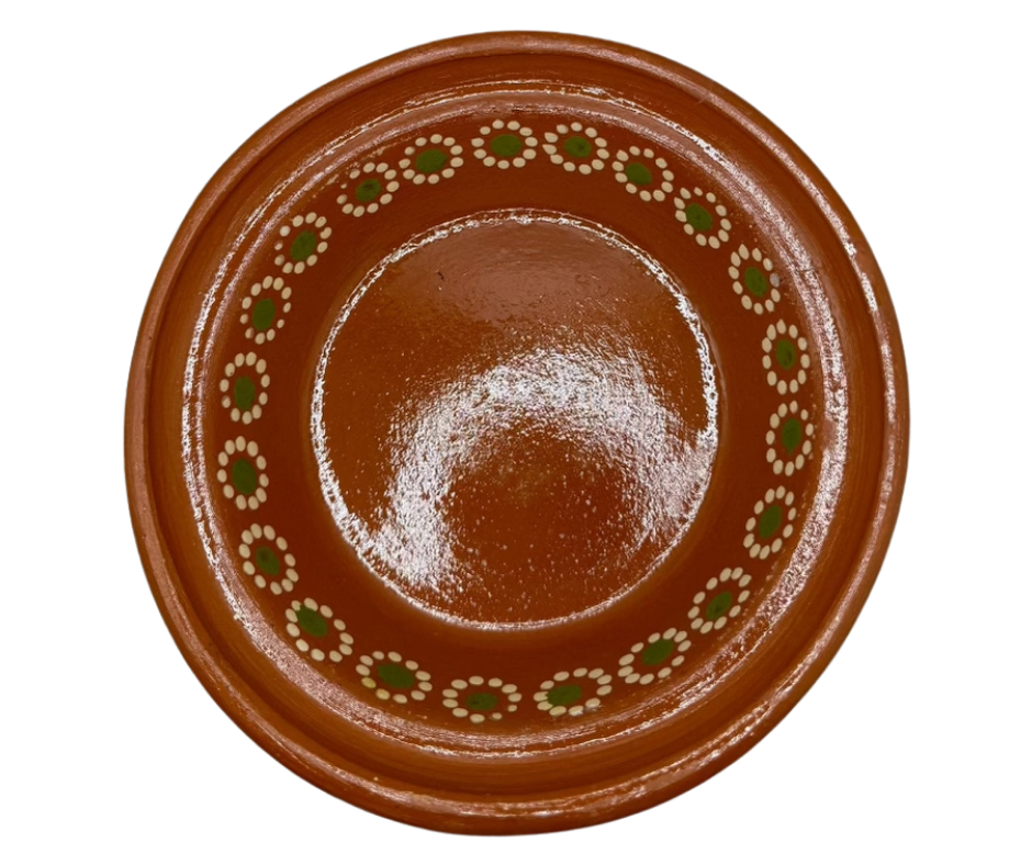 Plato de Barro Hondo Grande