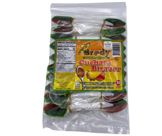 Bredy- Cuchara Bi-Sabor Tamarindo/Sandia
