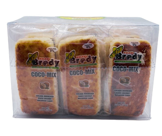 Bredy - Barra de Coco Blanco 100gr 1 / 18ct