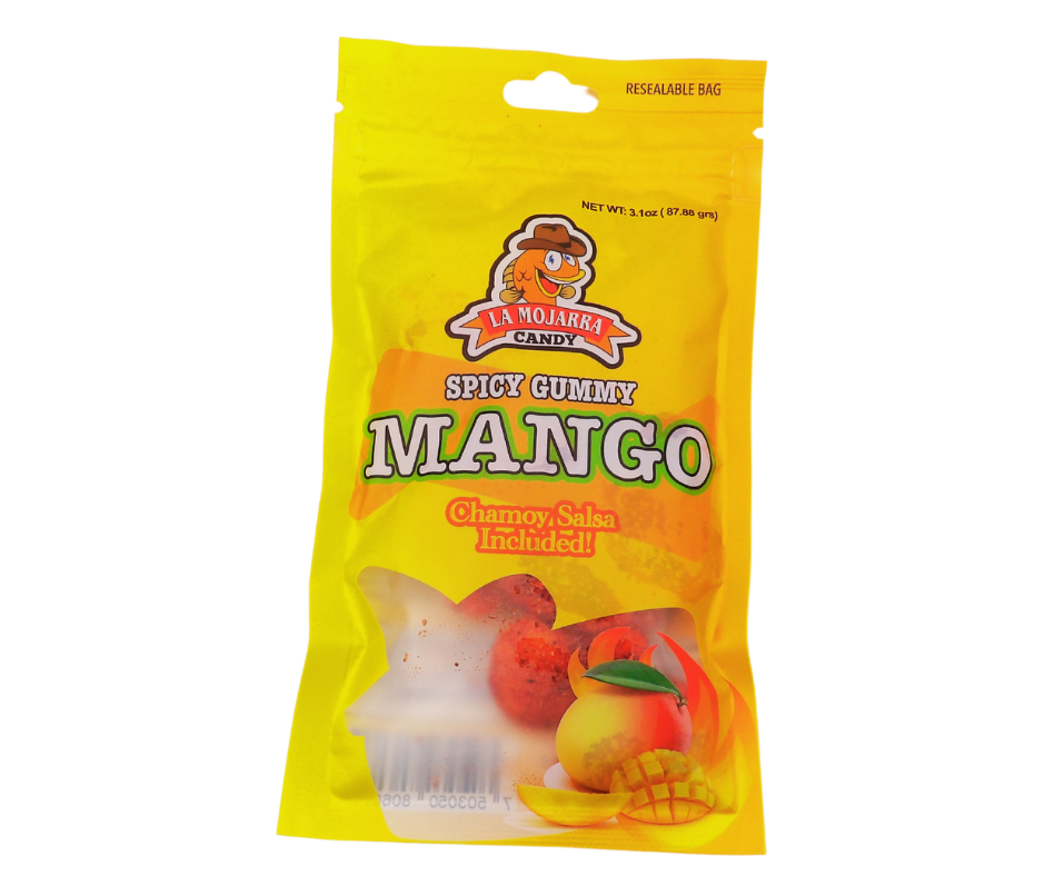 La Mojarra Spicy Gummy Mango 3.1 oz
