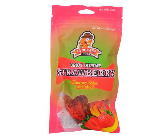 La Mojarra Spicy Gummy Strawberry 3.1 oz