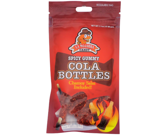 La Mojarra Spicy Gummy Cola Bottles 3.1 oz