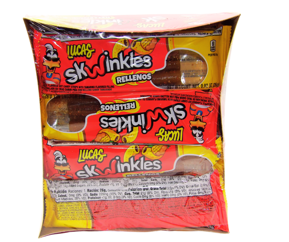 Lucas Skwinkles Relleno Pina/Tamarindo 11.04oz * 1 / 12 ct