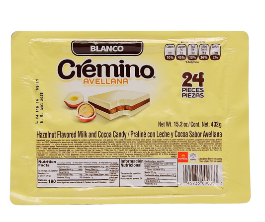 Nutresa - Cremino Blanco 1 / 24ct