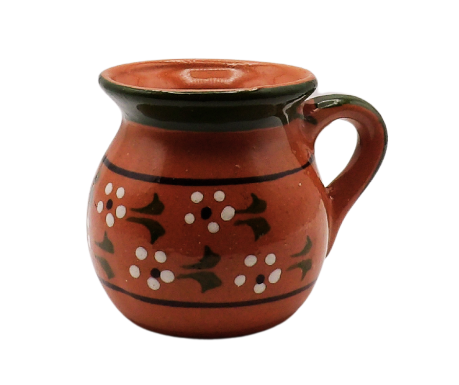 Taza Cafe / Verde de barro