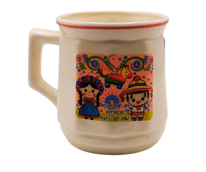 Taza Ceramica Decorada