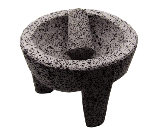 Molcajete de Piedra Negra # 8