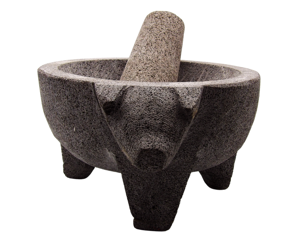 Molcajete de Piedra Gris # 8