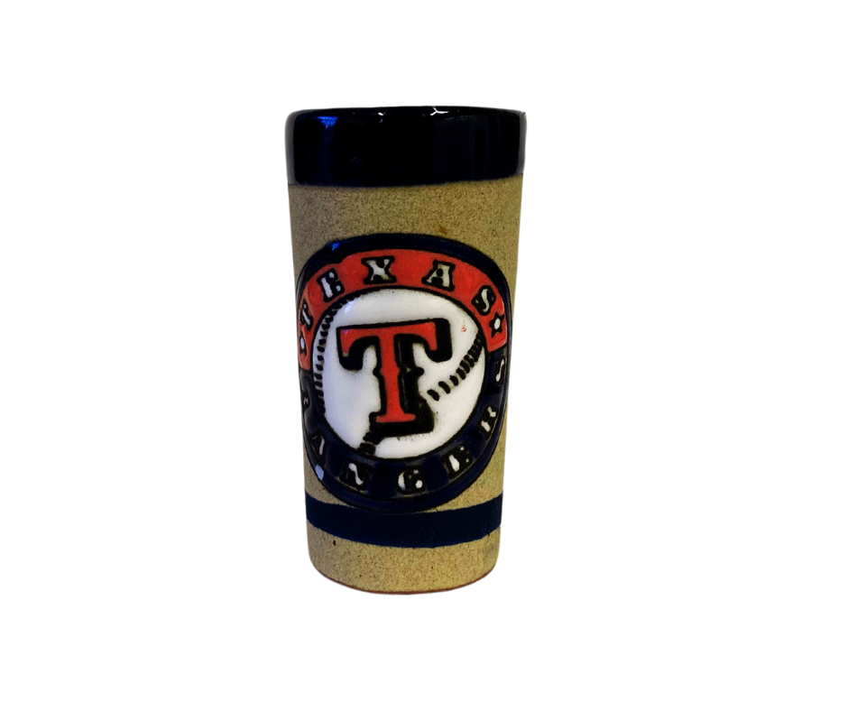 Vaso Tequilero de Barro Arenoso Equipos