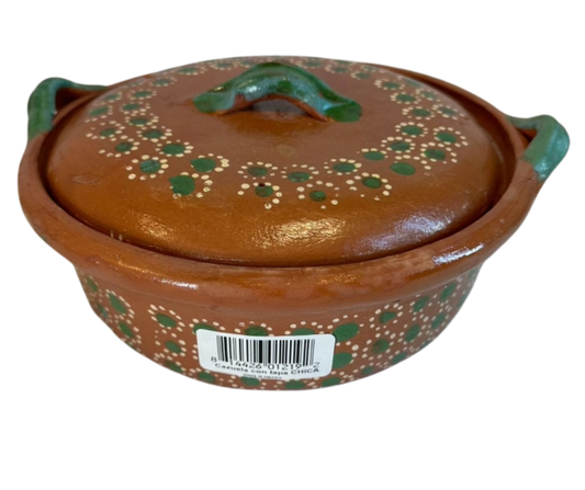 Cazuela Con Tapa Chica 9''