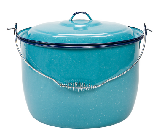 Cinsa - Olla Convexa 24 Azul Turquesa con Tapa